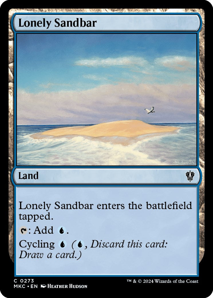 Lonely Sandbar [Murders at Karlov Manor Commander] | Pegasus Games WI