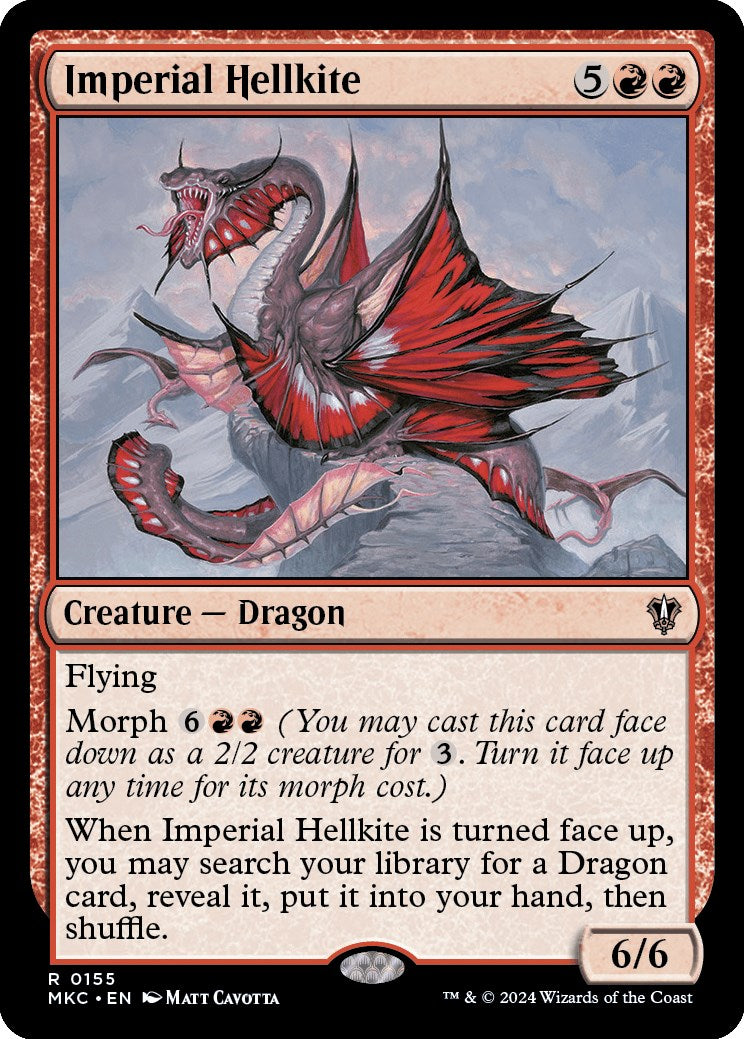 Imperial Hellkite [Murders at Karlov Manor Commander] | Pegasus Games WI