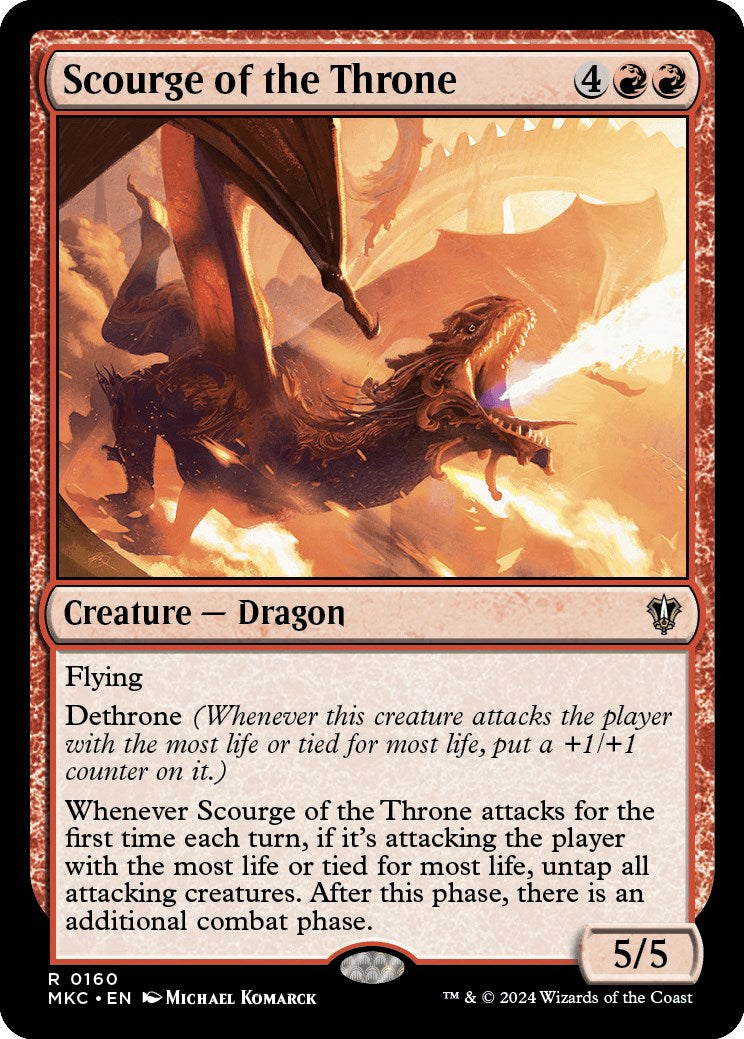 Scourge of the Throne [Murders at Karlov Manor Commander] | Pegasus Games WI