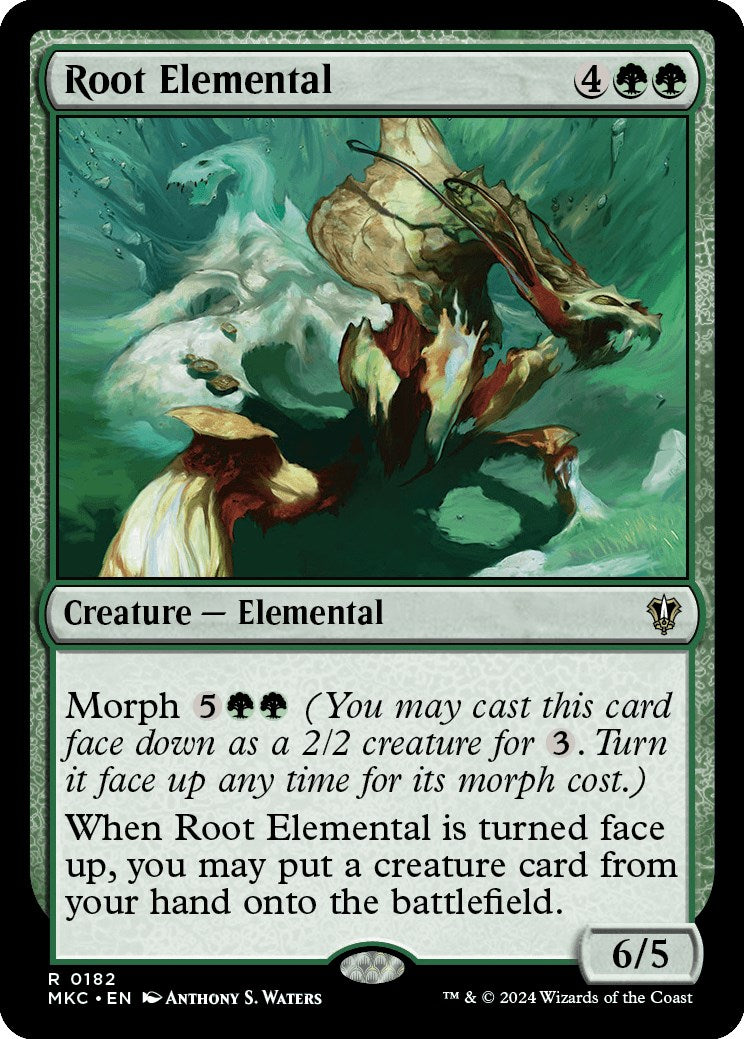 Root Elemental [Murders at Karlov Manor Commander] | Pegasus Games WI