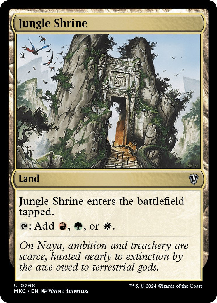 Jungle Shrine [Murders at Karlov Manor Commander] | Pegasus Games WI