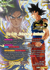 SSB Son Goku // Son Goku, Autonomous Awakening (2023 Worlds ZENKAI 06 Leader Set) (BT23-099) [Tournament Promotion Cards] | Pegasus Games WI