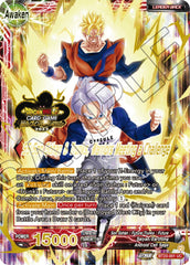 Son Gohan & Trunks // SS Son Gohan & Trunks, Warriors Meeting a Challenge (2023 Worlds ZENKAI 06 Leader Set) (BT23-001) [Tournament Promotion Cards] | Pegasus Games WI