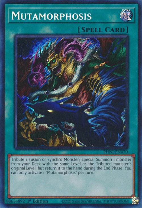 Mutamorphosis [PHNI-EN070] Secret Rare | Pegasus Games WI