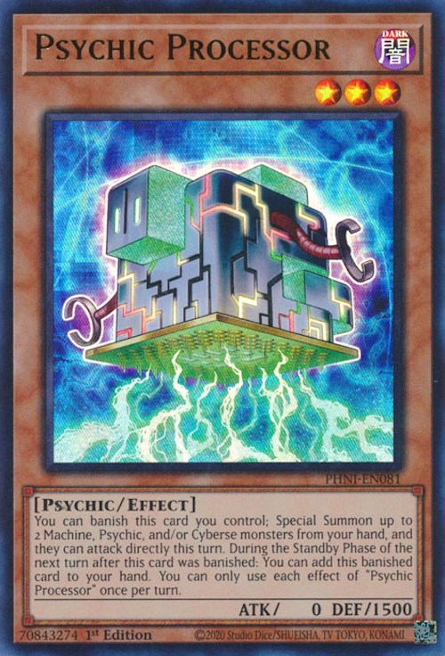 Psychic Processor [PHNI-EN081] Ultra Rare | Pegasus Games WI