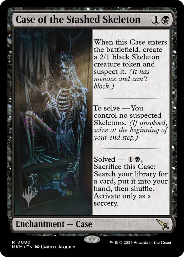 Case of the Stashed Skeleton (Promo Pack) [Murders at Karlov Manor Promos] | Pegasus Games WI