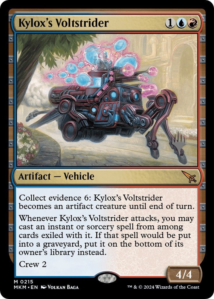 Kylox's Voltstrider (Promo Pack) [Murders at Karlov Manor Promos] | Pegasus Games WI