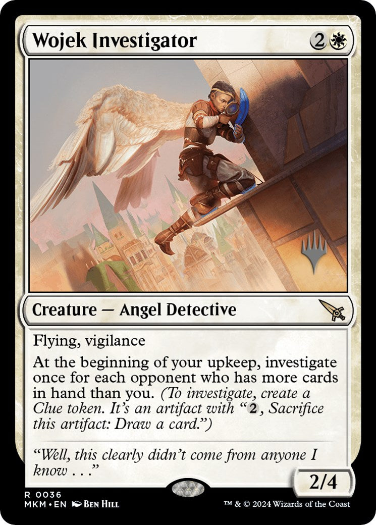 Wojek Investigator (Promo Pack) [Murders at Karlov Manor Promos] | Pegasus Games WI