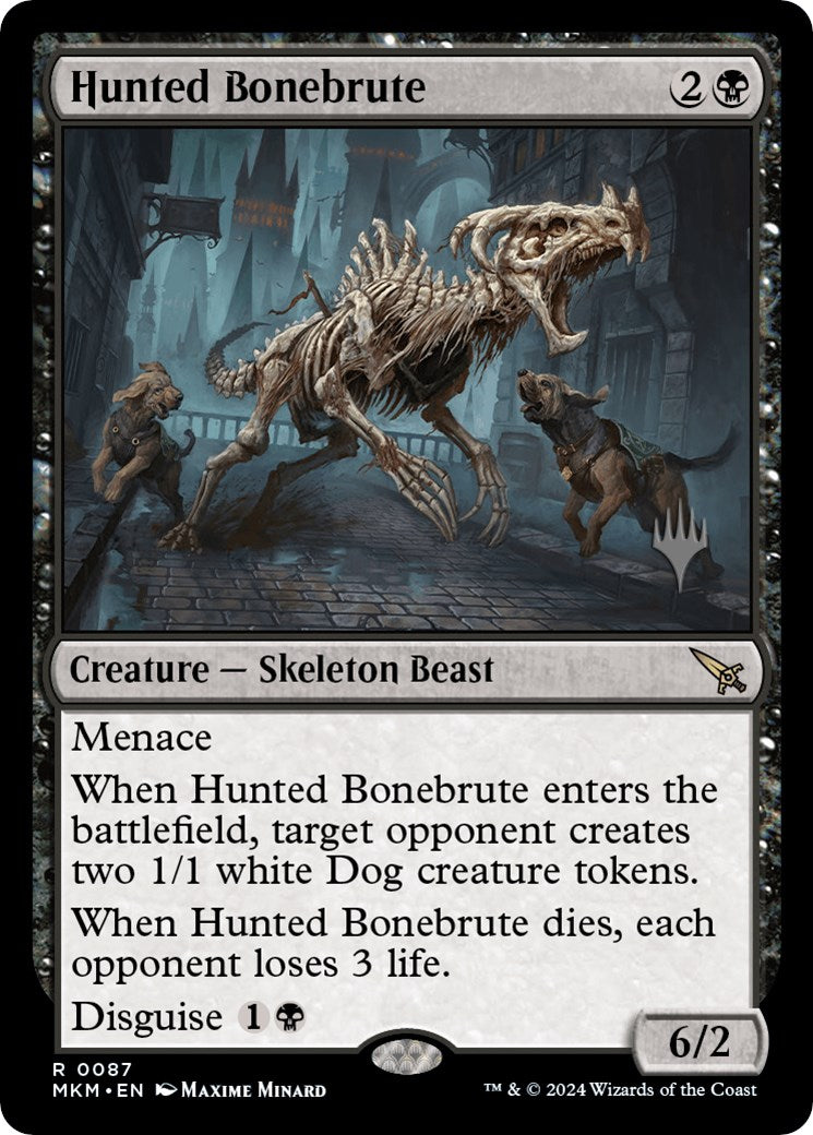 Hunted Bonebrute (Promo Pack) [Murders at Karlov Manor Promos] | Pegasus Games WI