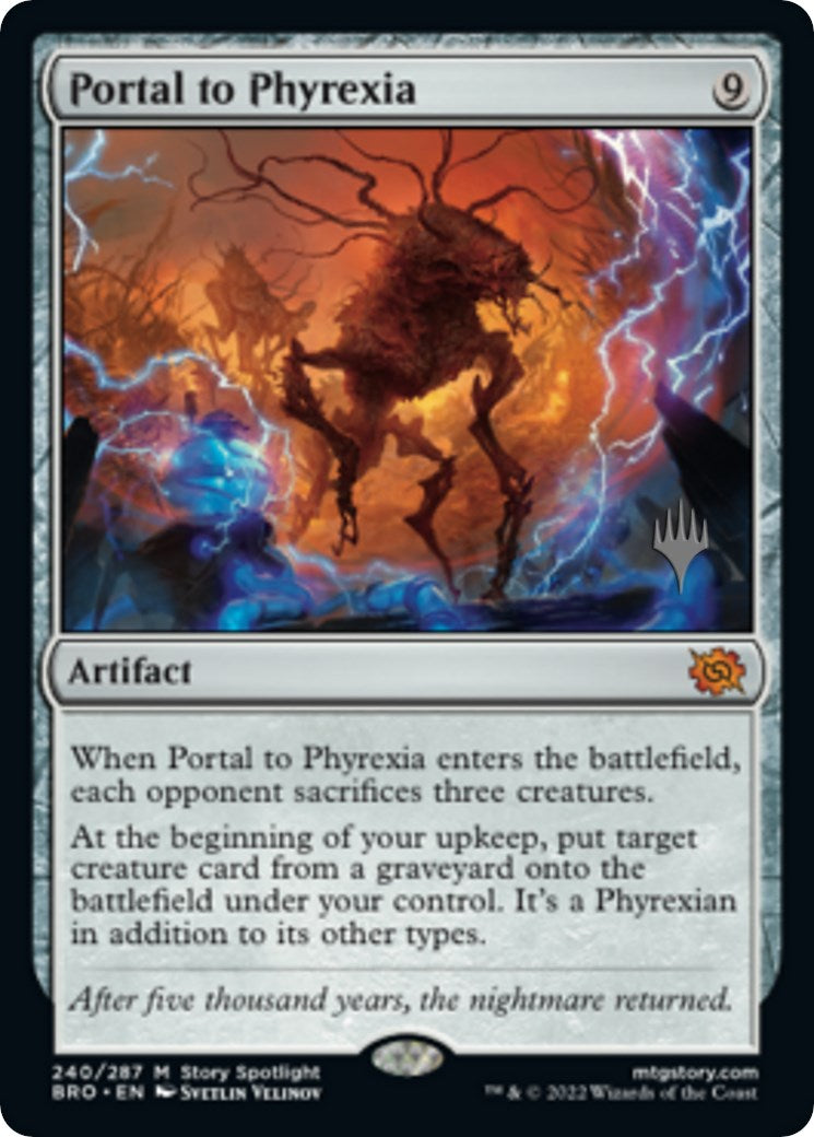 Portal to Phyrexia (Promo Pack) [The Brothers' War Promos] | Pegasus Games WI