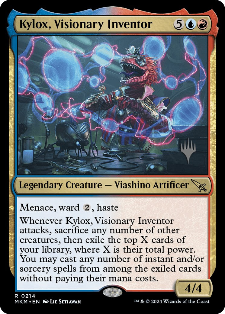 Kylox, Visionary Inventor (Promo Pack) [Murders at Karlov Manor Promos] | Pegasus Games WI