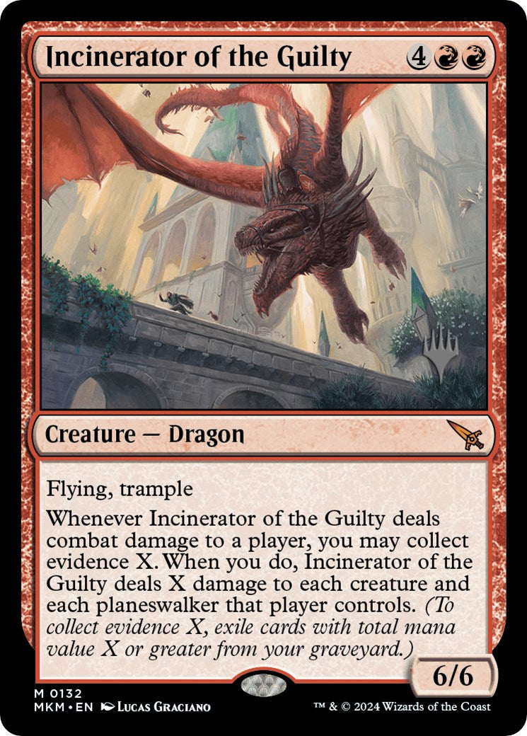 Incinerator of the Guilty (Promo Pack) [Murders at Karlov Manor Promos] | Pegasus Games WI