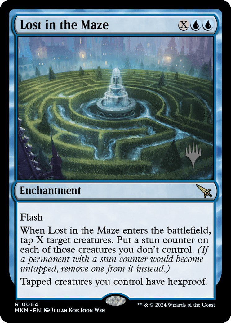 Lost in the Maze (Promo Pack) [Murders at Karlov Manor Promos] | Pegasus Games WI