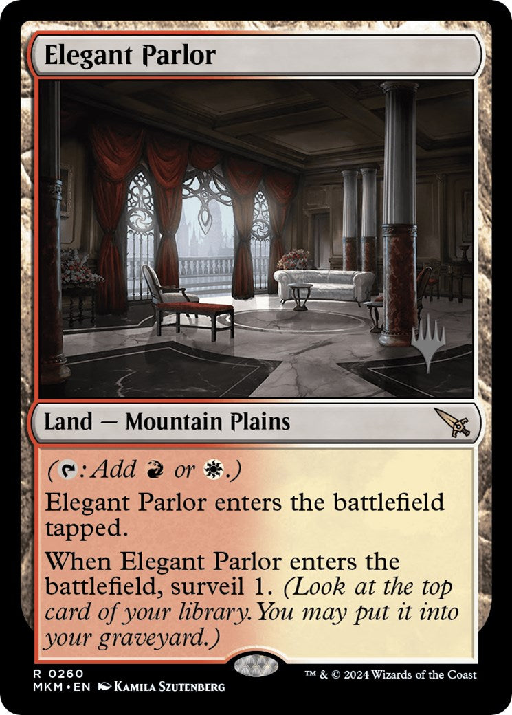 Elegant Parlor (Promo Pack) [Murders at Karlov Manor Promos] | Pegasus Games WI