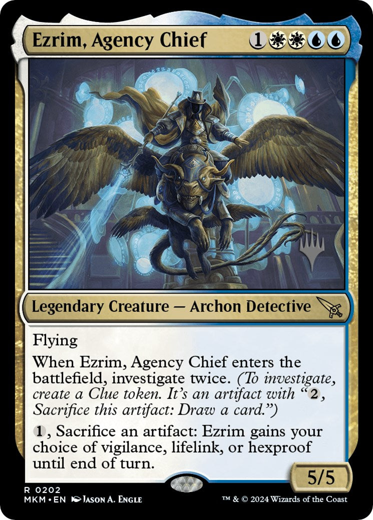 Ezrim, Agency Chief (Promo Pack) [Murders at Karlov Manor Promos] | Pegasus Games WI