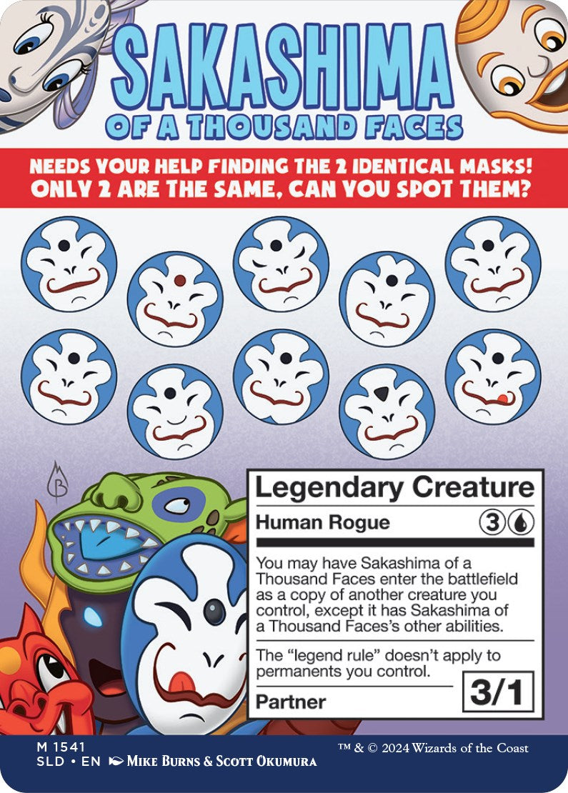 Sakashima of a Thousand Faces [Secret Lair Drop Series] | Pegasus Games WI