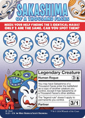 Sakashima of a Thousand Faces [Secret Lair Drop Series] | Pegasus Games WI