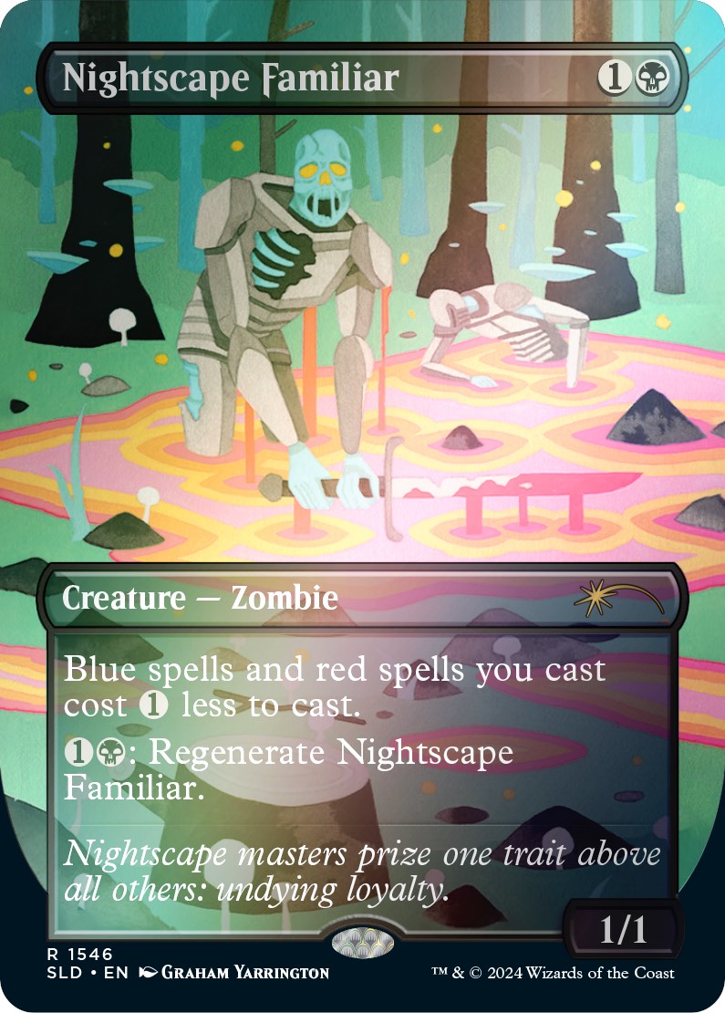 Nightscape Familiar (Rainbow Foil) [Secret Lair Drop Series] | Pegasus Games WI