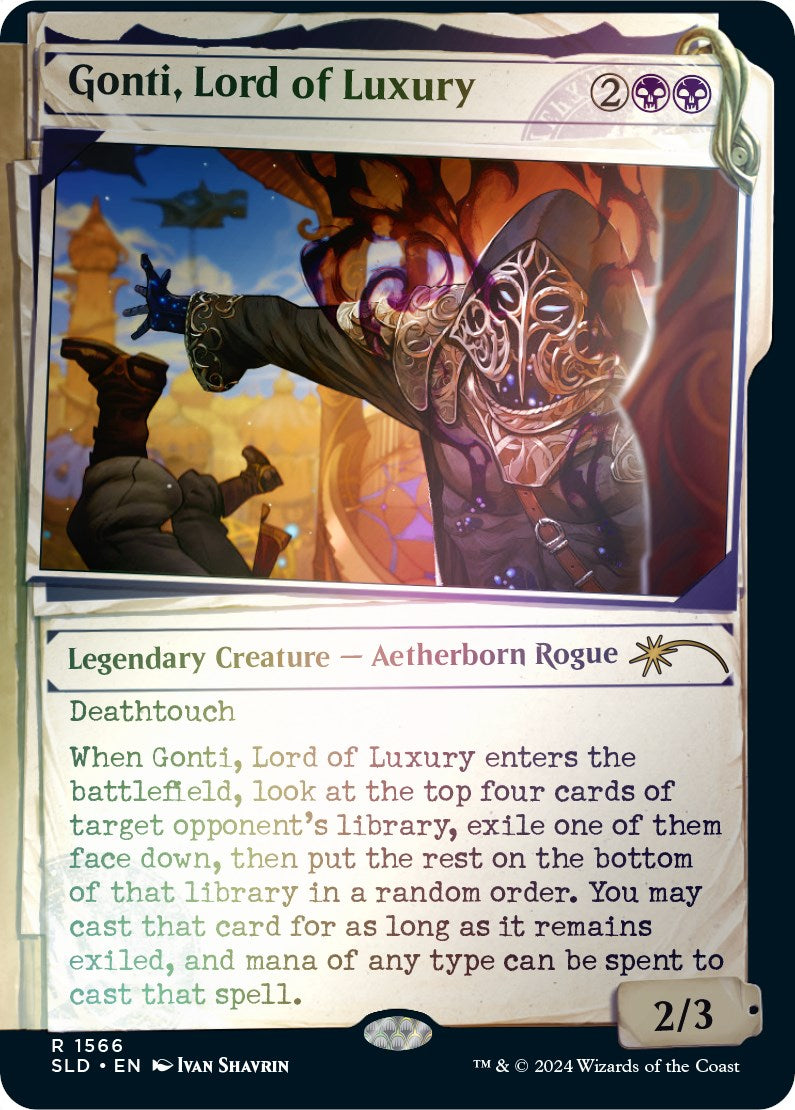 Gonti, Lord of Luxury (Rainbow Foil) [Secret Lair Drop Series] | Pegasus Games WI