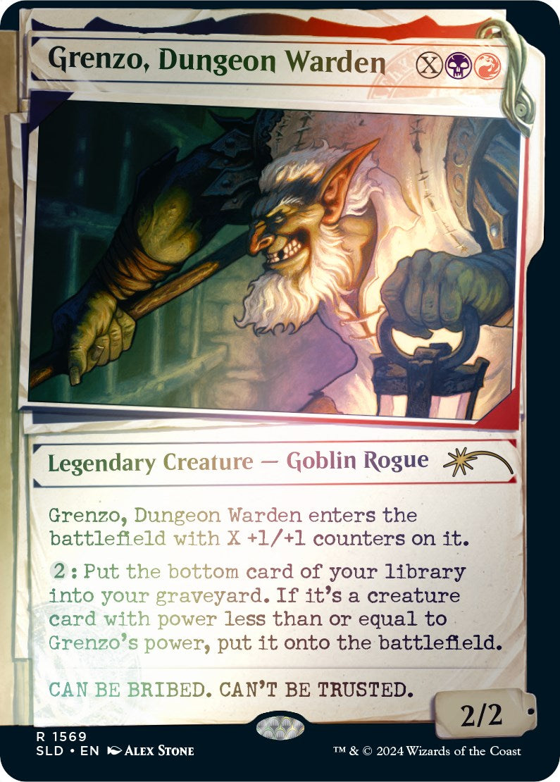 Grenzo, Dungeon Warden (Rainbow Foil) [Secret Lair Drop Series] | Pegasus Games WI