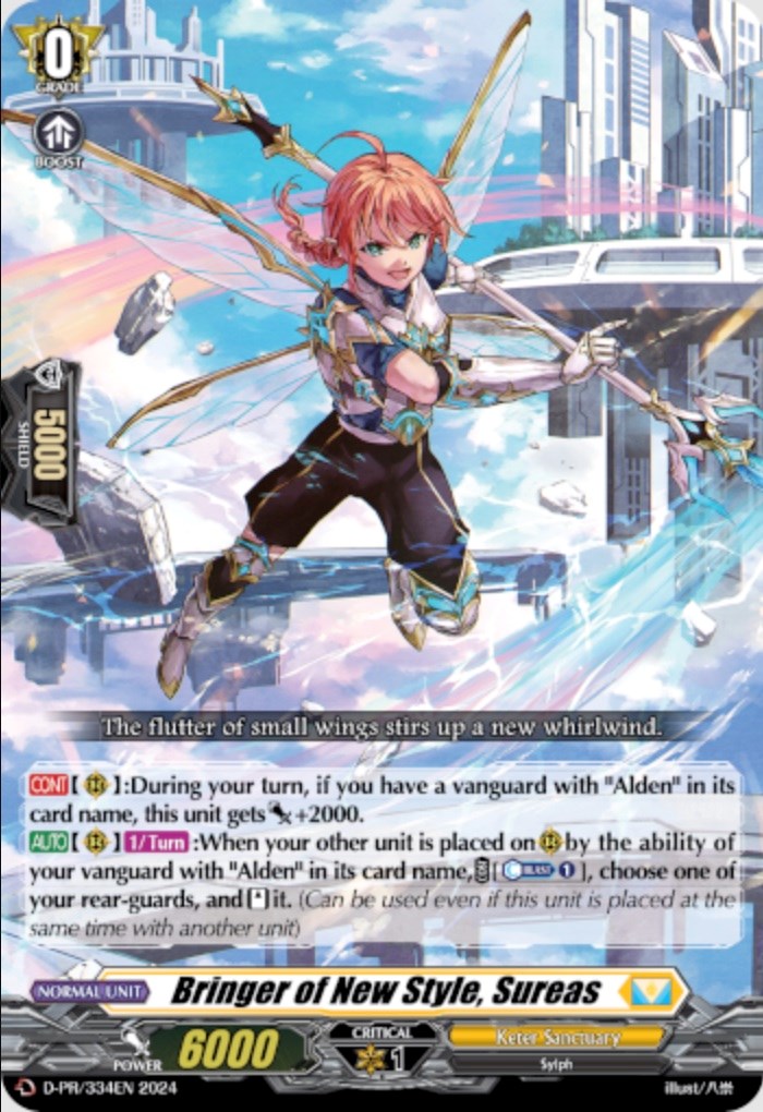 Bringer of New Style, Sureas (D-PR/334EN) [D Promo Cards] | Pegasus Games WI
