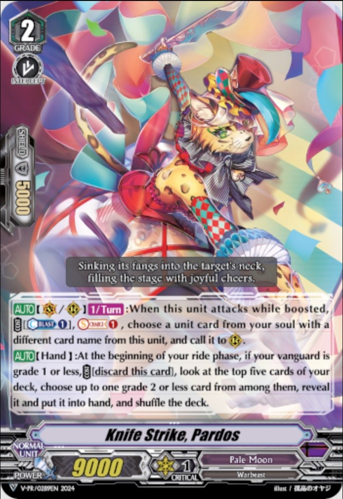 Knife Strike, Pardos (V-PR/289EN) [V Promo Cards] | Pegasus Games WI