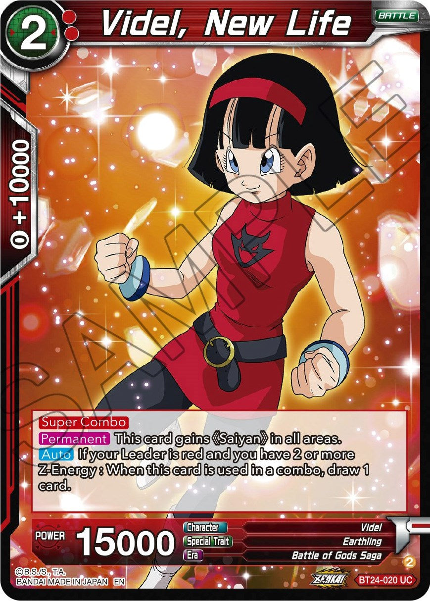 Videl, New Life (BT24-020) [Beyond Generations] | Pegasus Games WI