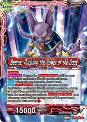 Beerus // Beerus, Pursuing the Power of the Gods (BT24-002) [Beyond Generations] | Pegasus Games WI