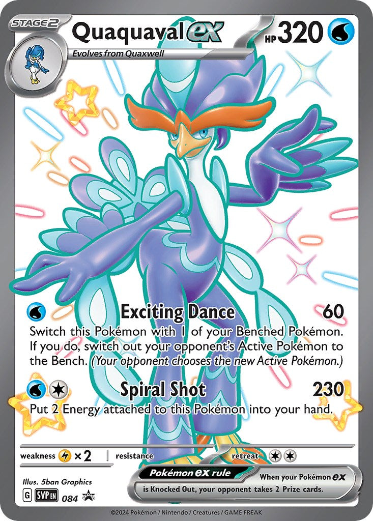 Quaquaval ex (084) [Scarlet & Violet: Black Star Promos] | Pegasus Games WI