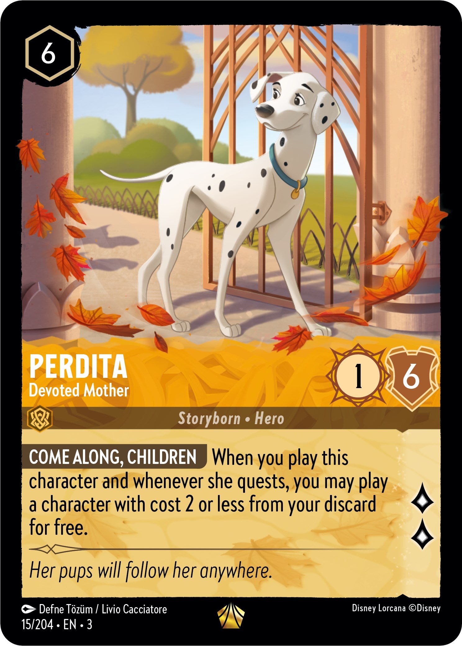 Perdita - Devoted Mother (15/204) [Into the Inklands] | Pegasus Games WI
