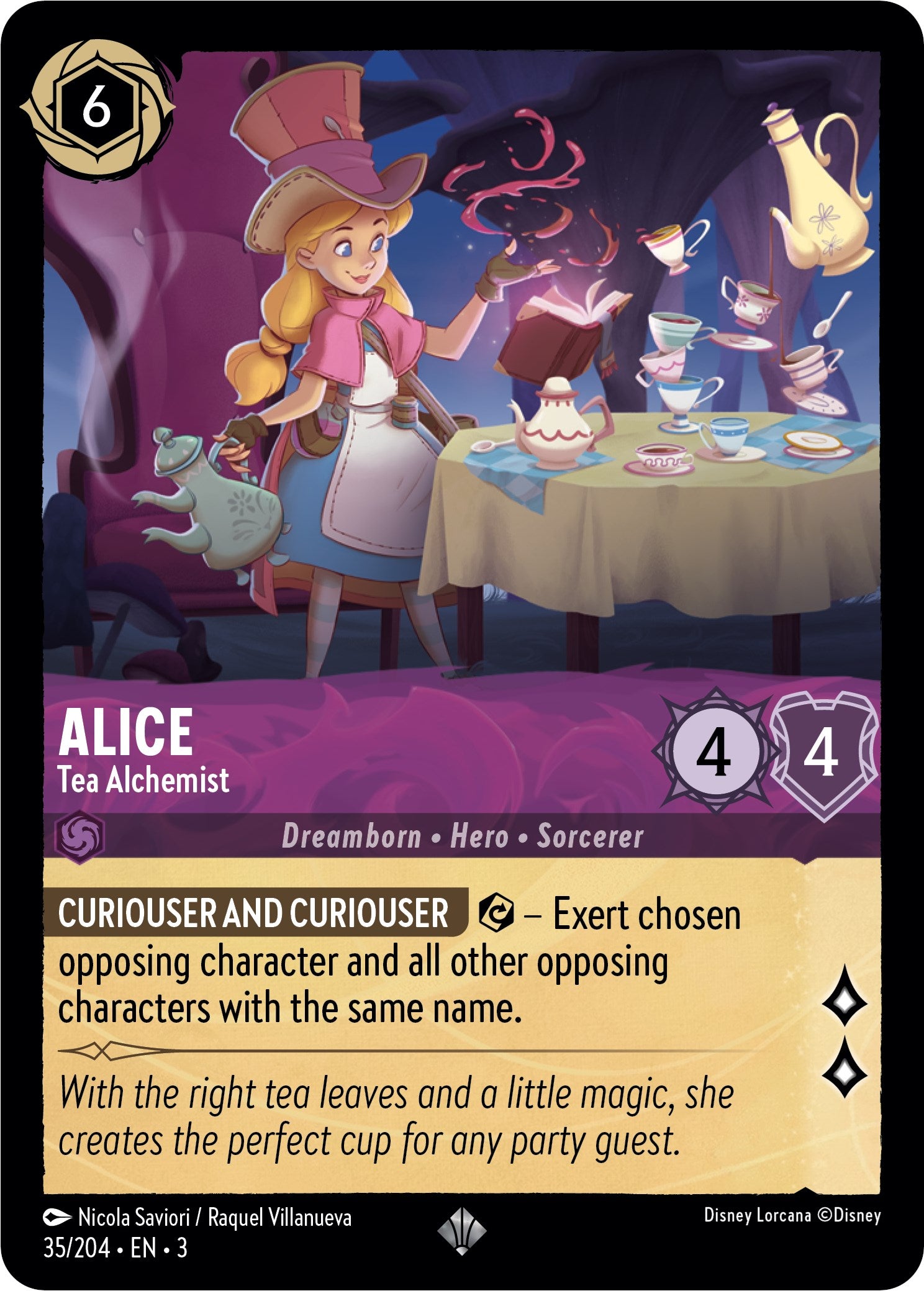 Alice - Tea Alchemist (35/204) [Into the Inklands] | Pegasus Games WI