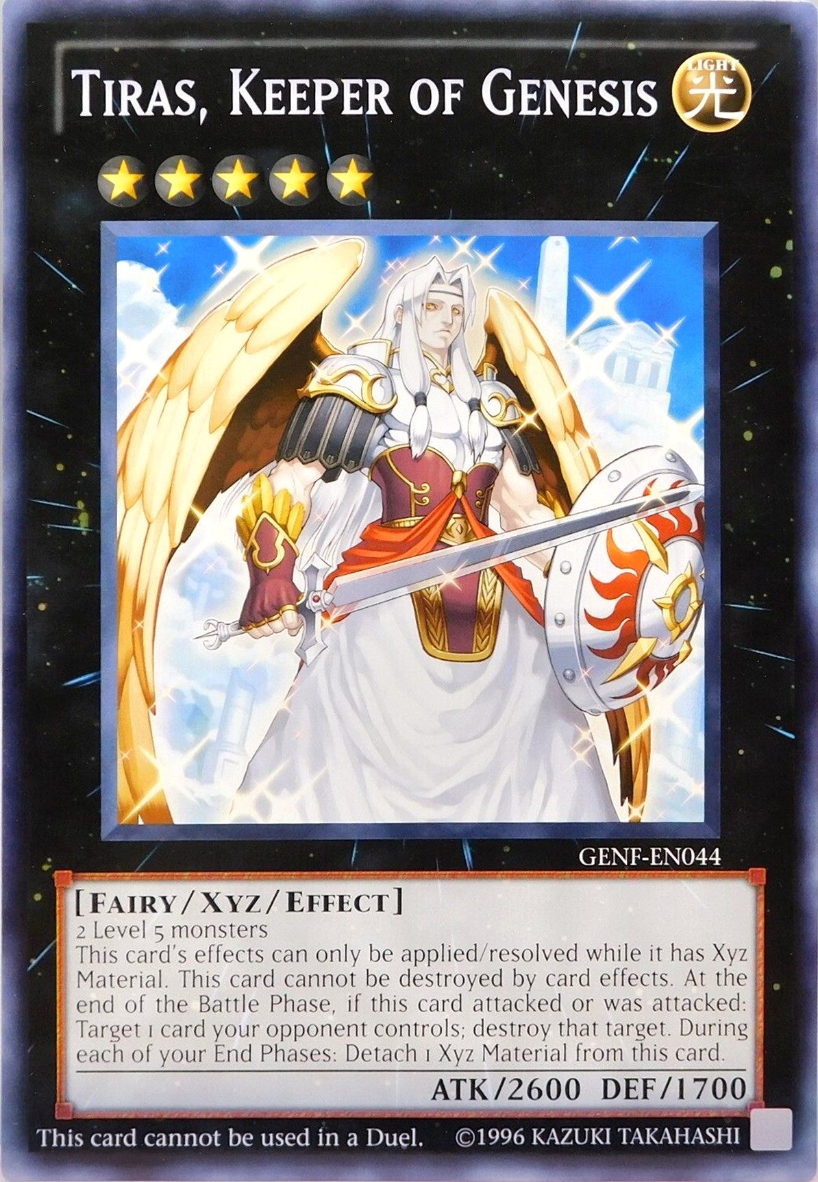 Tiras, Keeper of Genesis (Oversized) [GENF-EN044] Promo | Pegasus Games WI