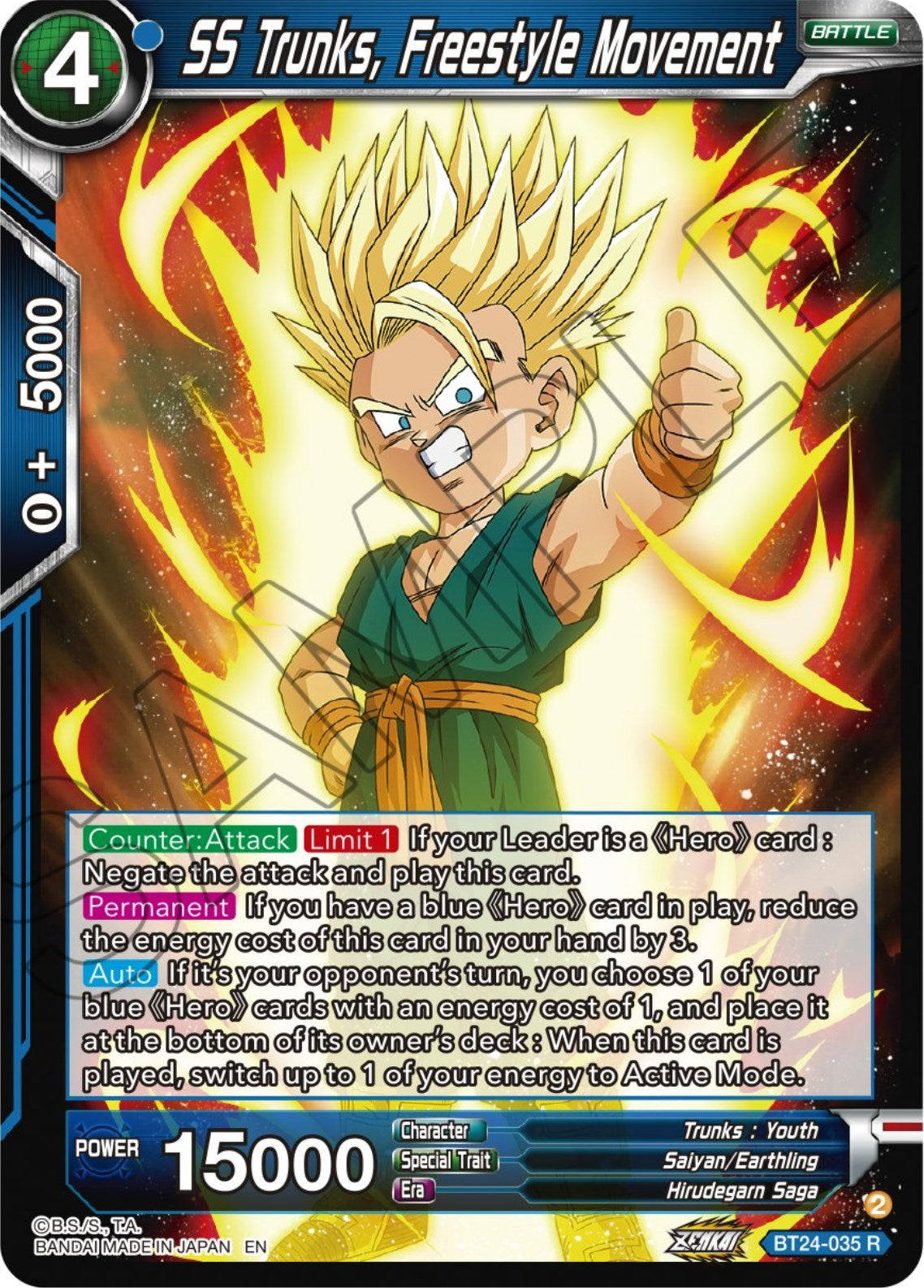 SS Trunks, Freestyle Movement (BT24-035) [Beyond Generations] | Pegasus Games WI
