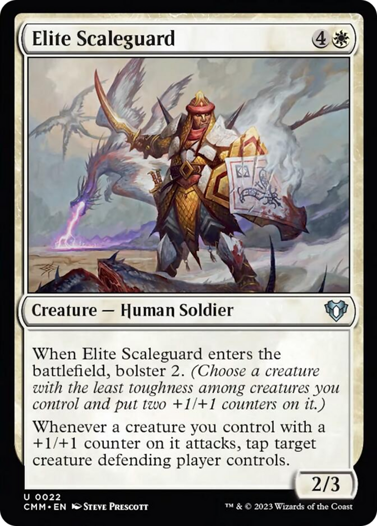 Elite Scaleguard [Commander Masters] | Pegasus Games WI