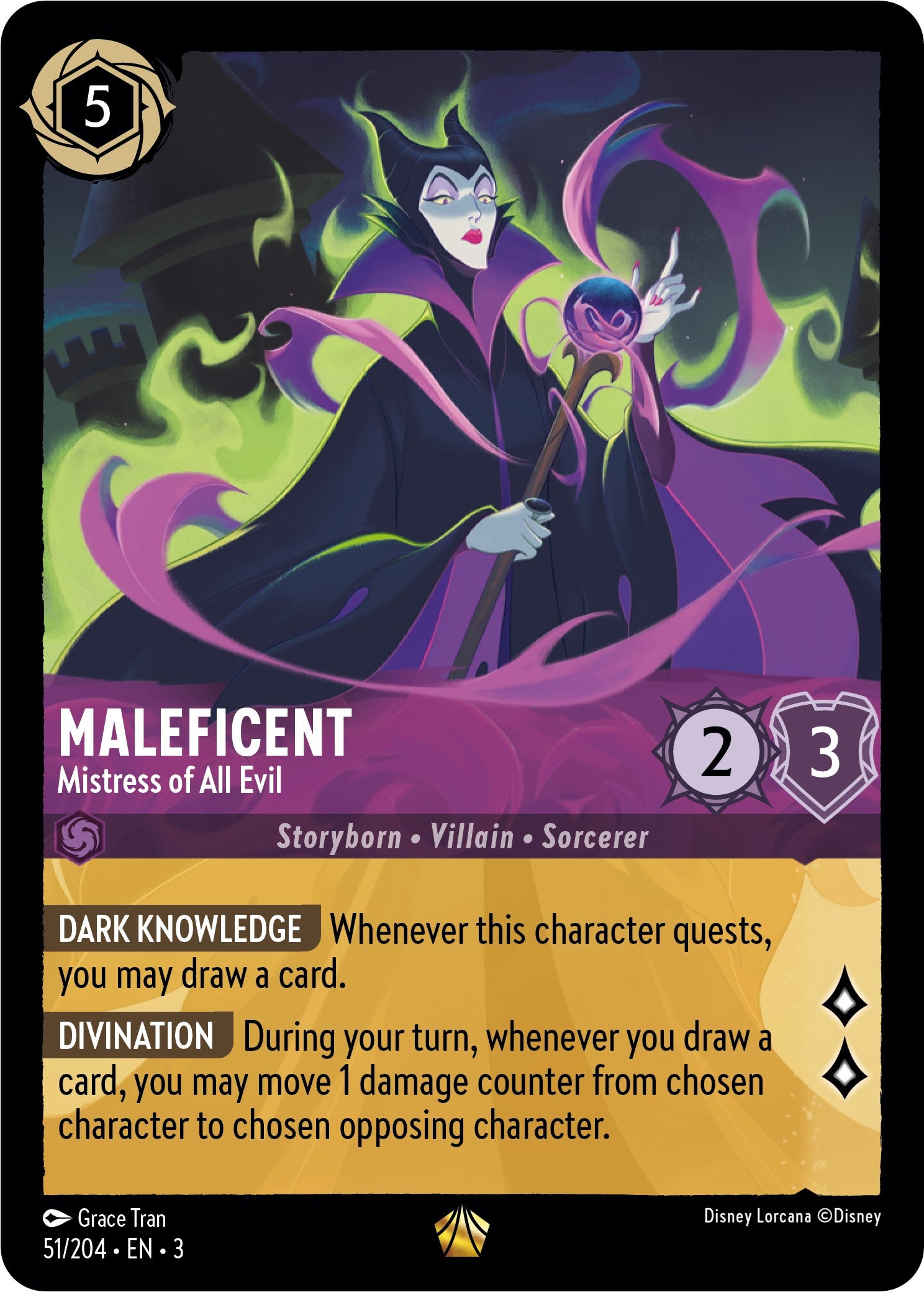 Maleficent - Mistress of All Evil (51/204) [Into the Inklands] | Pegasus Games WI