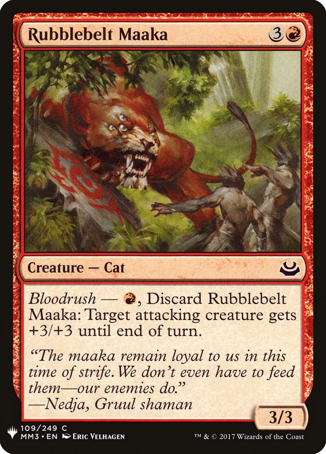 Rubblebelt Maaka [Mystery Booster] | Pegasus Games WI