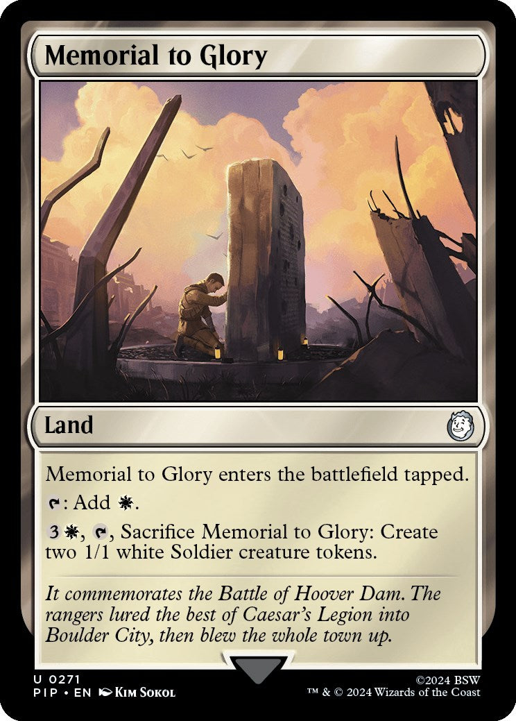 Memorial to Glory [Fallout] | Pegasus Games WI