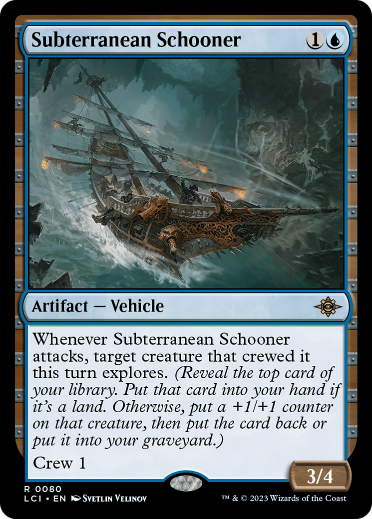 Subterranean Schooner [The Lost Caverns of Ixalan] | Pegasus Games WI