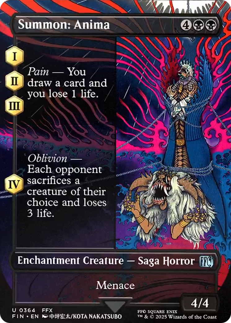 Summon: Anima (Borderless) [FINAL FANTASY] | Pegasus Games WI