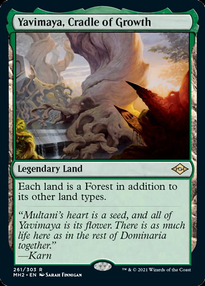 Yavimaya, Cradle of Growth [Modern Horizons 2] | Pegasus Games WI