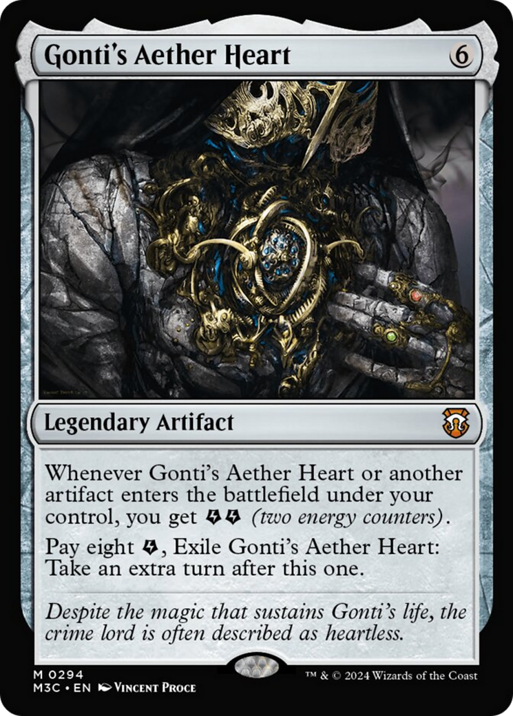 Gonti's Aether Heart [Modern Horizons 3 Commander] | Pegasus Games WI