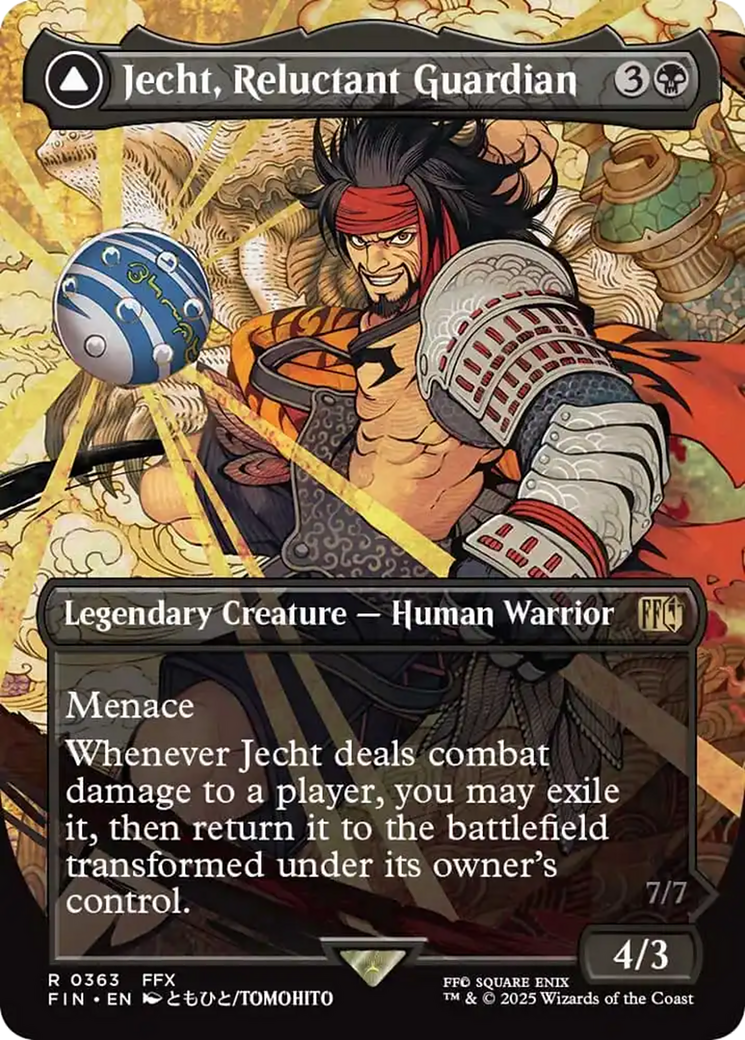 Jecht, Reluctant Guardian // Braska's Final Aeon (Borderless) [FINAL FANTASY] | Pegasus Games WI