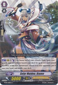 Solar Maiden, Uzume (BT09/068EN) [Clash of Knights & Dragons] | Pegasus Games WI