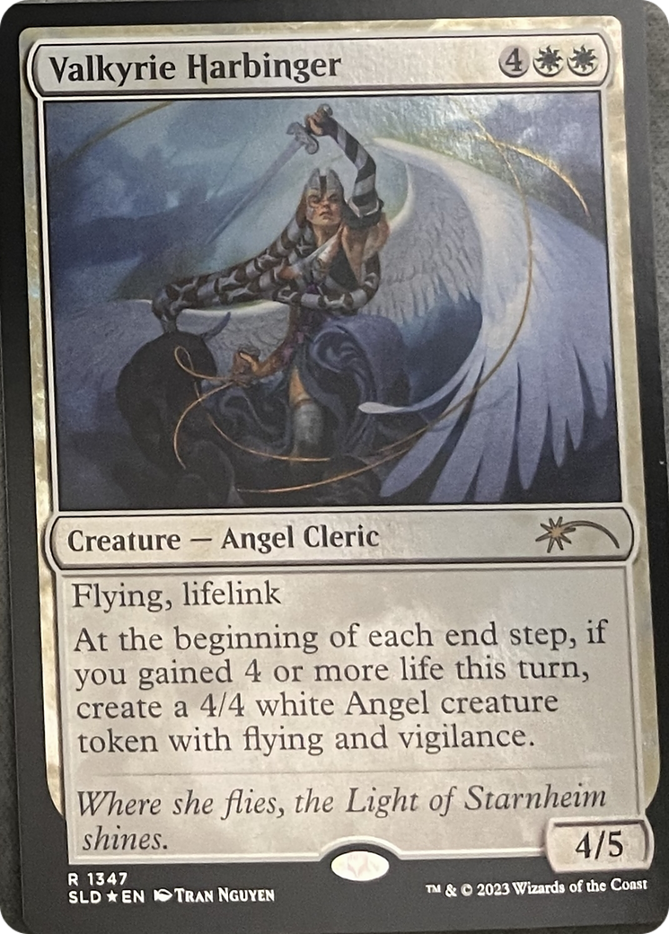 Valkyrie Harbinger [Secret Lair: Angels] | Pegasus Games WI