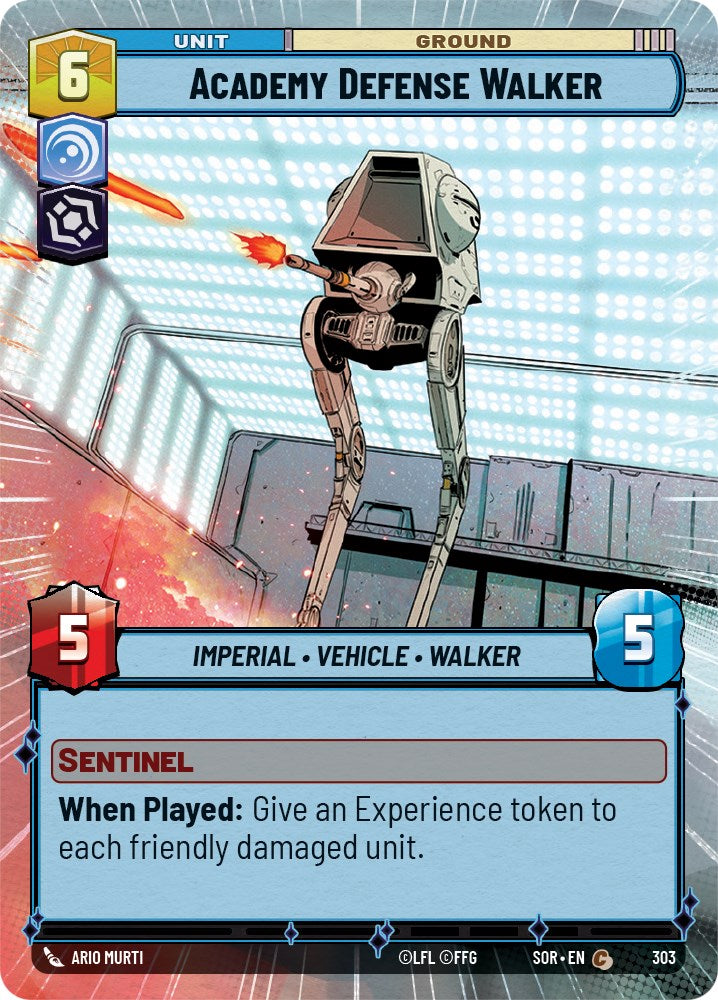 Academy Defense Walker (Hyperspace) (303) [Spark of Rebellion] | Pegasus Games WI