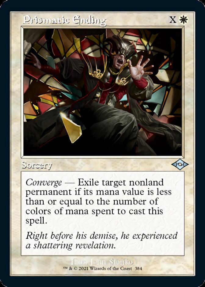 Prismatic Ending (Retro Foil Etched) [Modern Horizons 2] | Pegasus Games WI