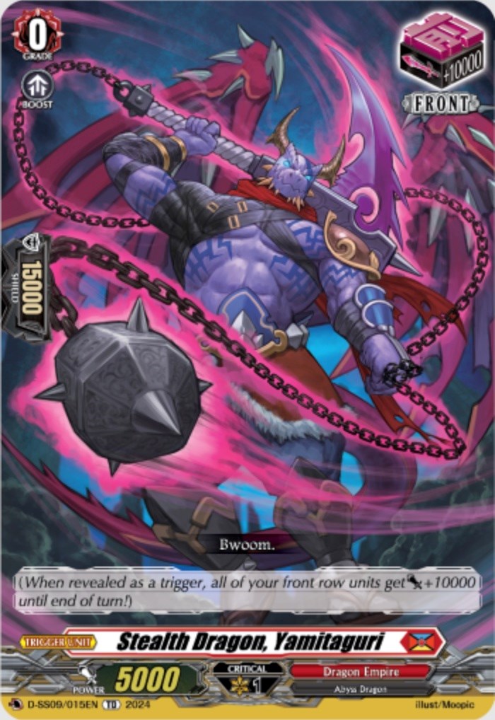 Stealth Dragon, Yamitaguri (D-SS09/015EN) [Stride Deckset -Shiranui-] | Pegasus Games WI