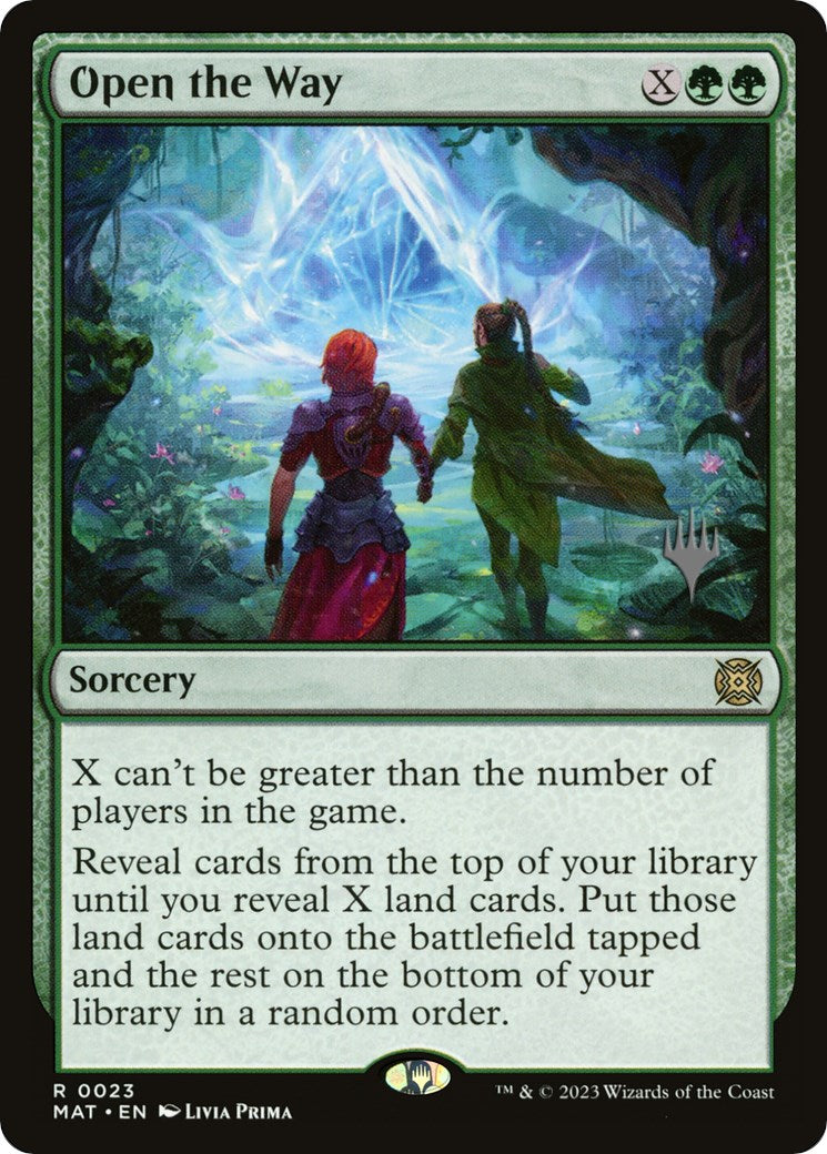 Open the Way (Promo Pack) [March of the Machine Promos] | Pegasus Games WI