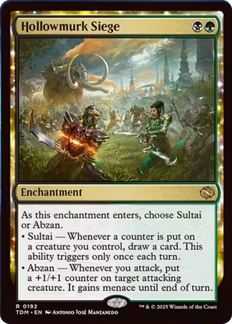 Hollowmurk Siege [Tarkir: Dragonstorm] | Pegasus Games WI