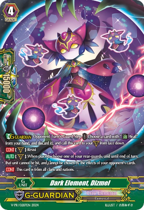 Dark Element, Dizmel (Spring Fest 2024) (V-PR-0287EN) [Bushiroad Event Cards] | Pegasus Games WI